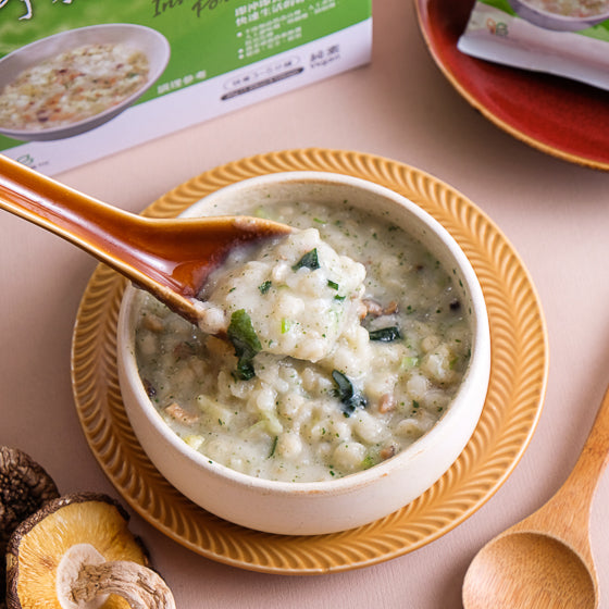 #3425 野菜糙米粥[10入] Instant Veggie Porridge (里仁) 35g x 10pack, 12/cs