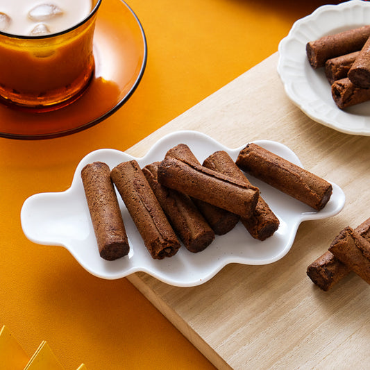 #5916 可可捲心酥 Cocoa Rolls (里仁) 169g, 24/cs