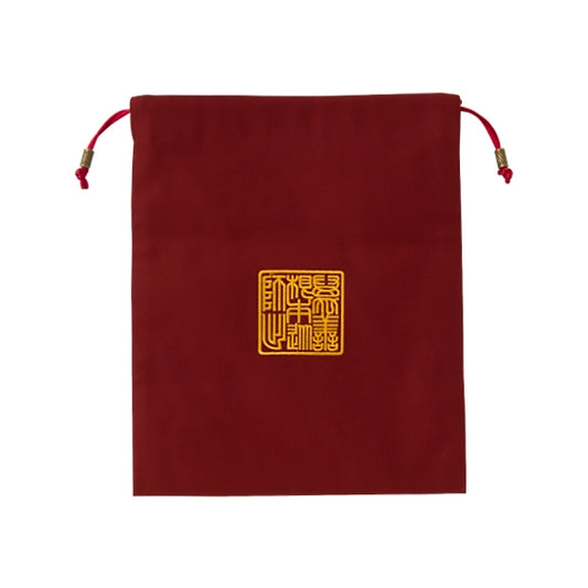 #2455 有機棉小廣論書袋 Org Cotton Book Pouch (里仁) Small