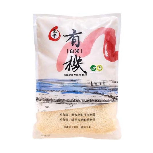 #3333 有機白米[東豐] Organic White Rice (里仁) 6.6 lb, 6/cs