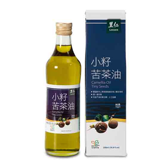 #1493 小籽苦茶油 Bitter Tea Cooking Oil (里仁) 500 ml, 12/cs