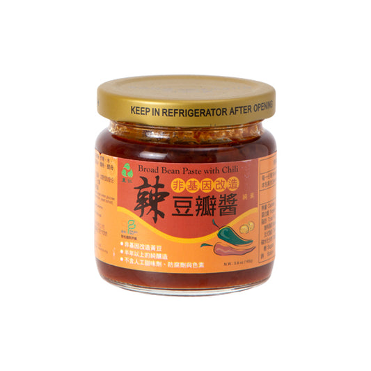 #1504 辣豆瓣醬 Broad Bean Paste with Chili (里仁) 165 g, 12/cs