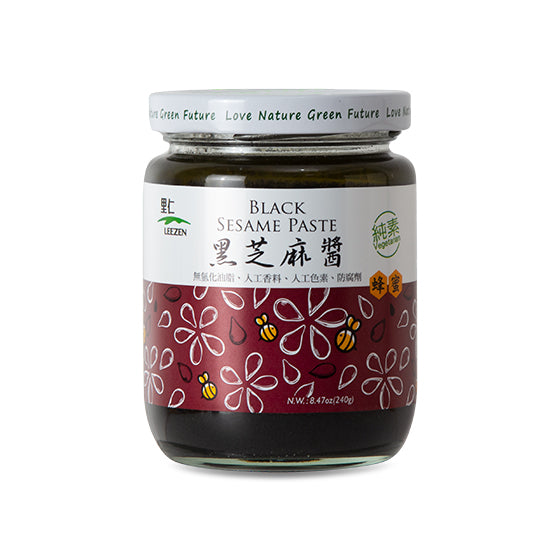 #2091 黑芝麻醬 [有糖] Black Sesame Paste (里仁) 240 g, 12/cs