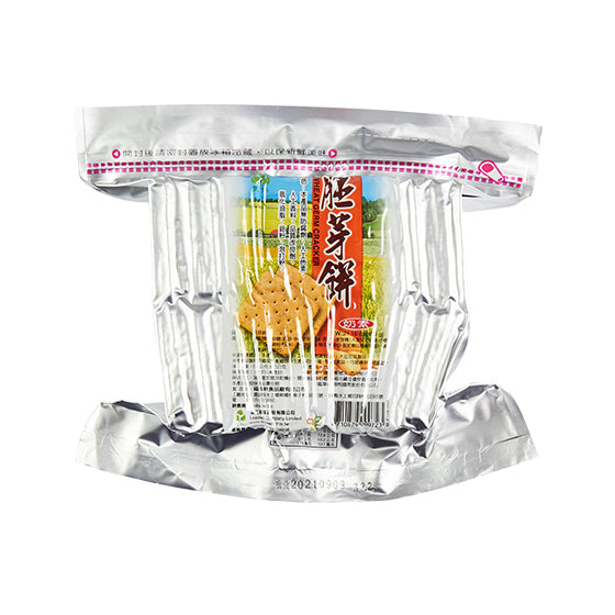 #1410 胚芽餅[大] Wheat Germ Cracker (里仁) 600 g, 8/cs