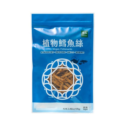 #6167 植物鱈魚絲 Vegan Fishsnacks (里仁) 100g, 12/cs