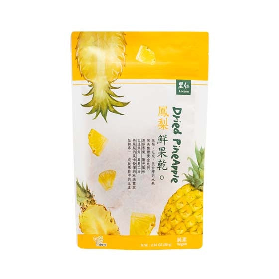 #6180 鳳梨鮮果乾 Dried Pineapple (里仁) 80g, 20/cs