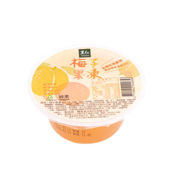 #3619 梅子果凍[豐喜] Plum Sugar Jelly (里仁) 130 g, 30/cs