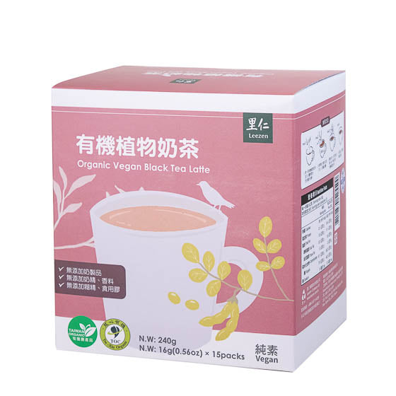 #5874 有機植物奶茶 Organic Vegan Black Tea Latte (里仁) 240g