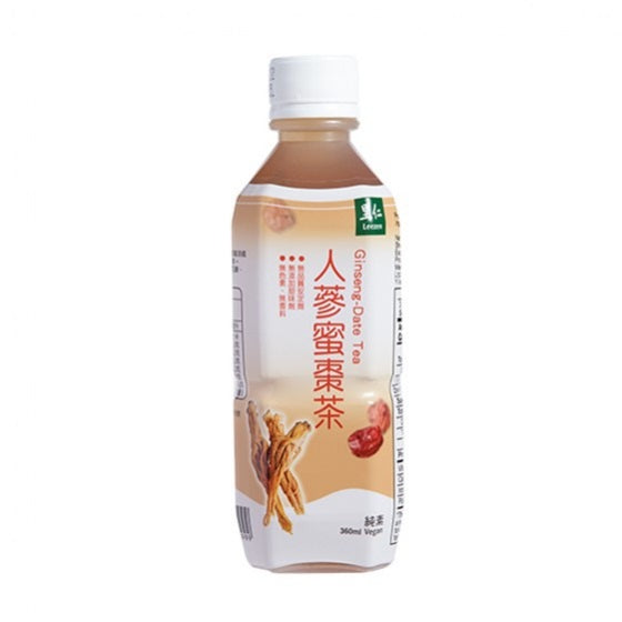 #1579 人參蜜棗茶 Ginseng-Date Tea (里仁) 360 ml, 24/cs