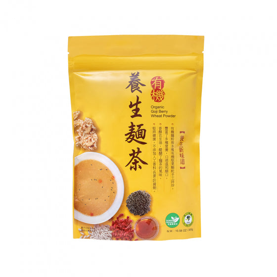 #3427 有機養生麵茶 Org Goji Berry Wheat Powder (里仁) 300 g, 24/cs