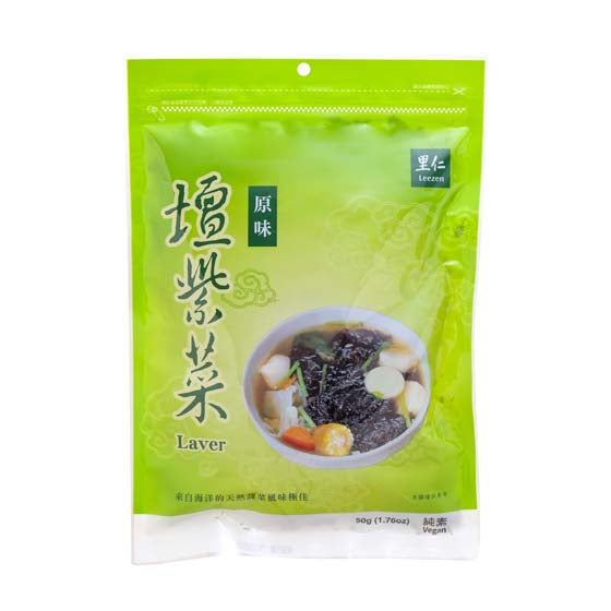 #2595 壇紫菜 Natural Baked Seaweed (里仁) 50 g, 20/cs