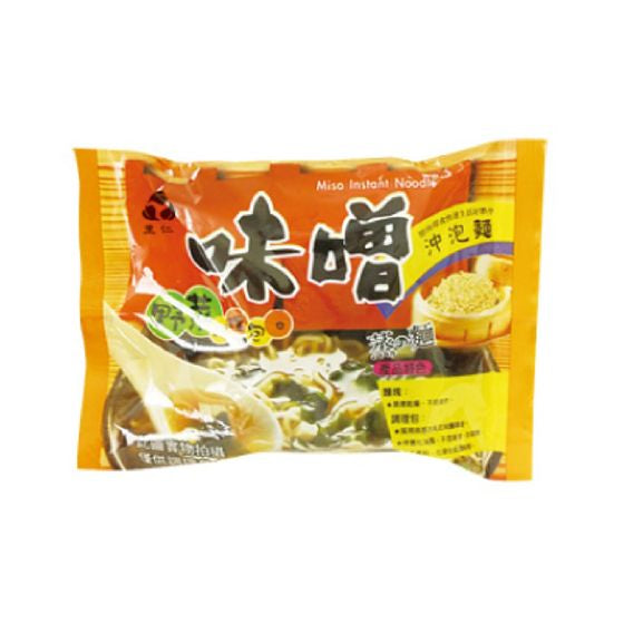 #1439 味噌沖泡麵 Miso Instant Noodles (里仁) 95 g, 30/cs