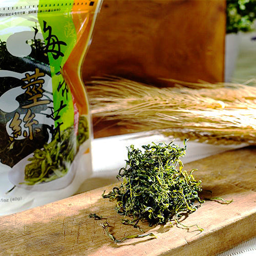 #3763 海帶芽莖絲 Shredded kelp (里仁) 40 g, 12/cs