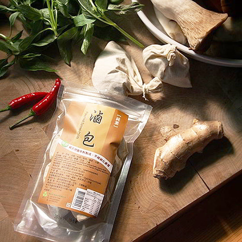 #1529 滷包 Spice Pouch -mild (里仁) 12g x 6bags, 36/cs