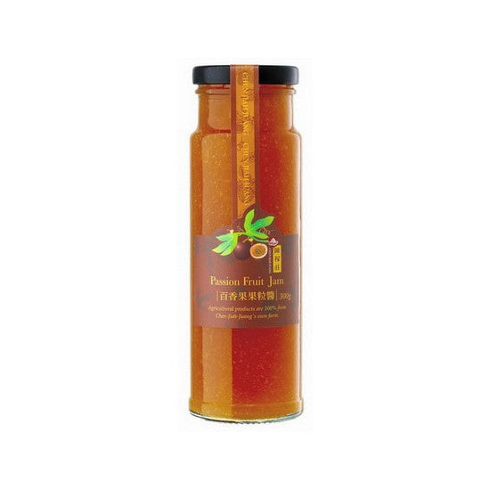 #4992 百香果果醬 Passion Fruit Jam (陳稼莊) 300g , 24/cs