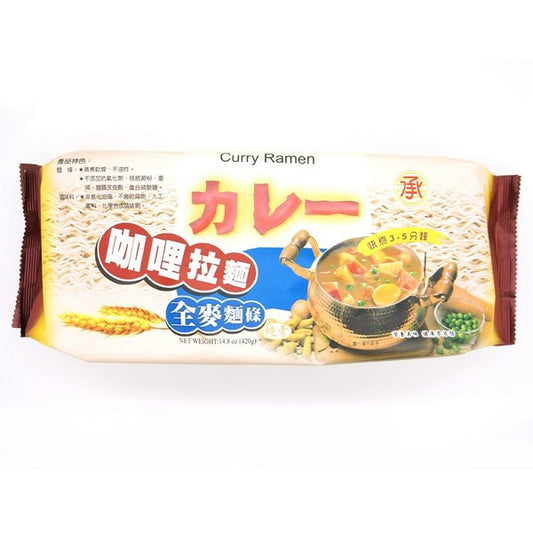 #5193 全麥咖哩拉麵 CURRY LA-MEN (承昌) 420 g, 12/cs